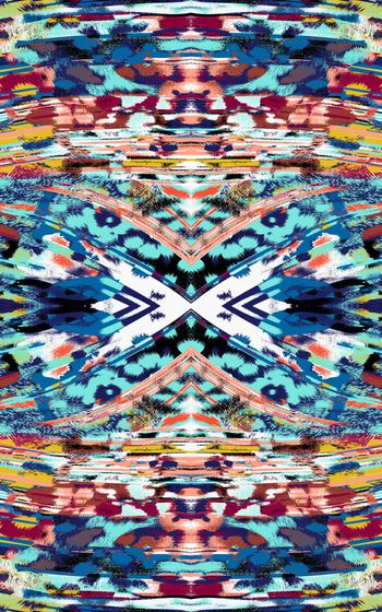 条纹印花华亿平台图片