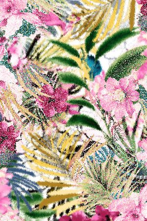 时尚印花华亿平台图片