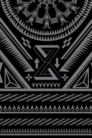 Fei-趣味几何印花华亿平台图片