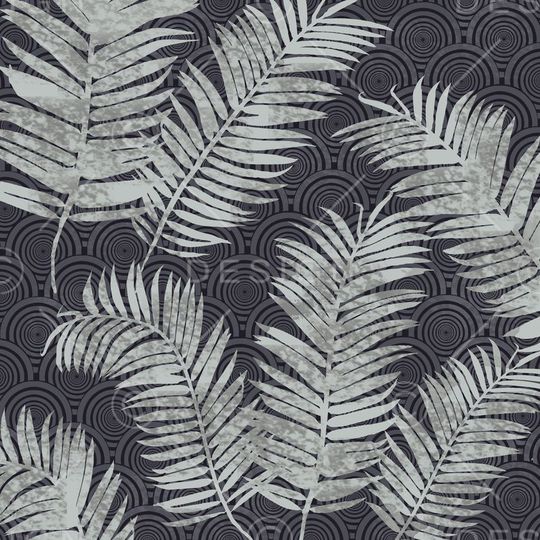 蕨类印花华亿平台图片