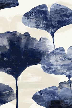 银杏叶印花华亿平台图片