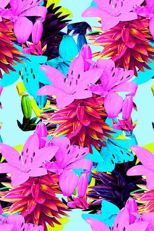 乱花印花华亿平台图片