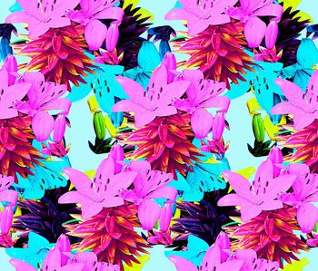 乱花印花华亿平台图片