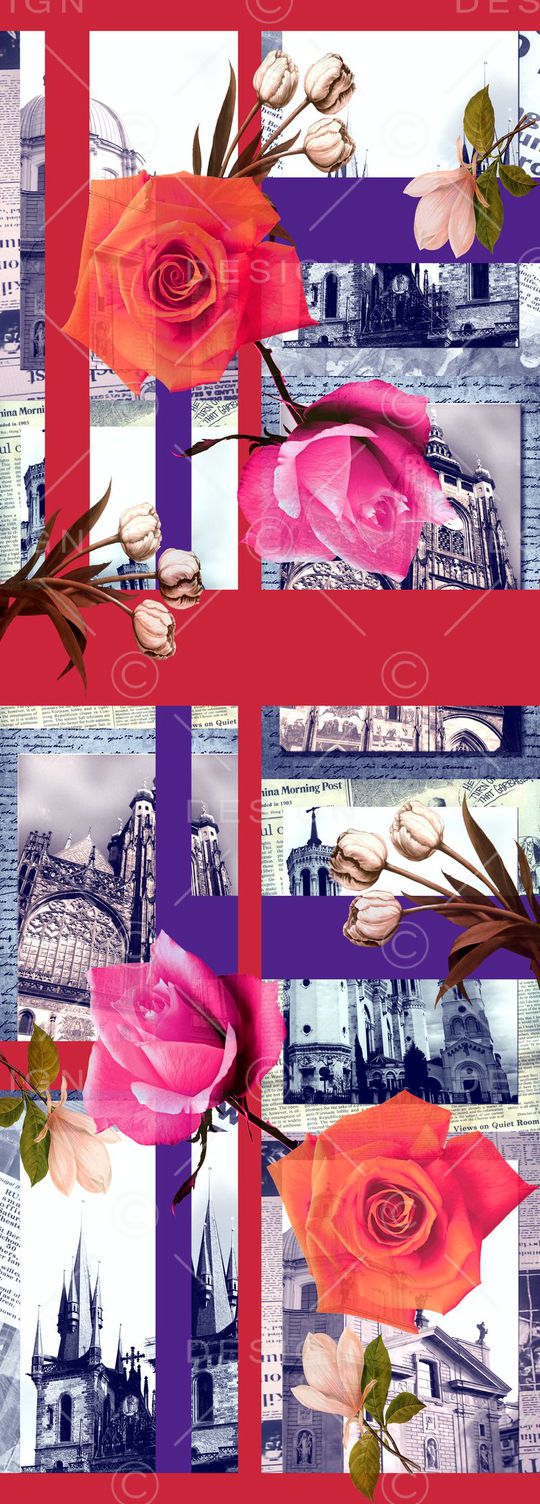 披肩长巾印花华亿平台图片