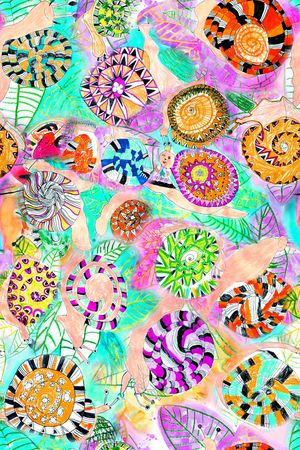 儿童画印花华亿平台图片