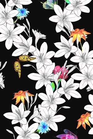 菊花印花华亿平台图片