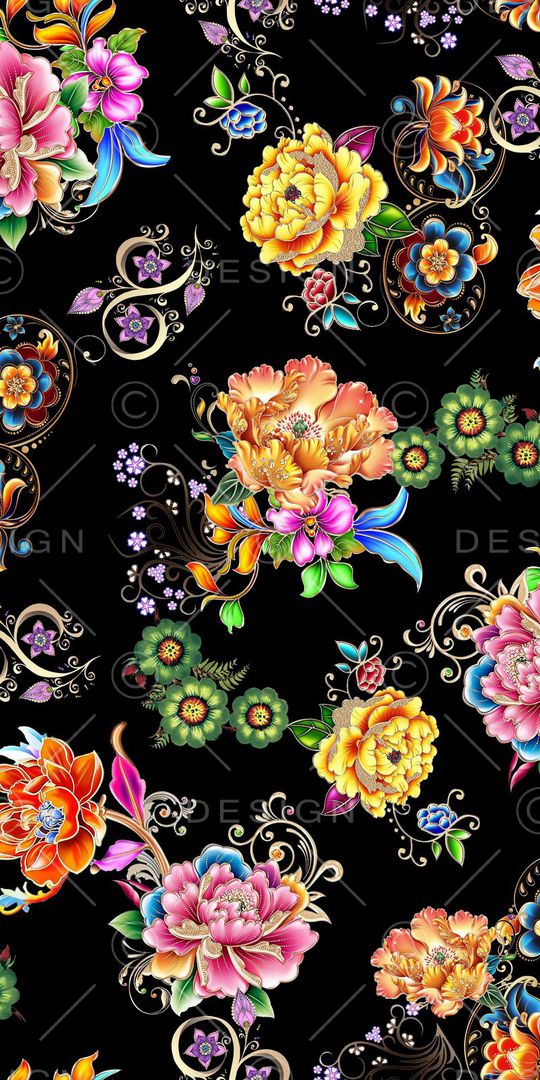 绚丽印花华亿平台图片