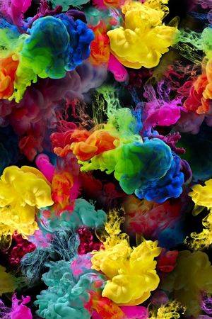 抽象印花华亿平台图片