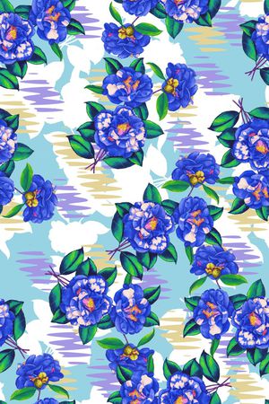 花朵印花华亿平台图片