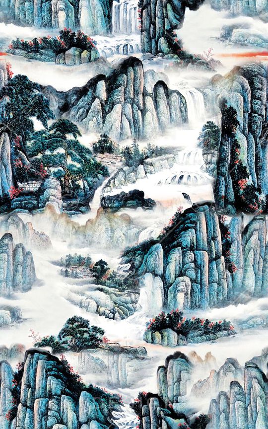 国画印花华亿平台图片