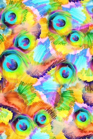 水彩印花华亿平台图片