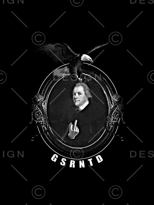 复古人物像印花华亿平台图片