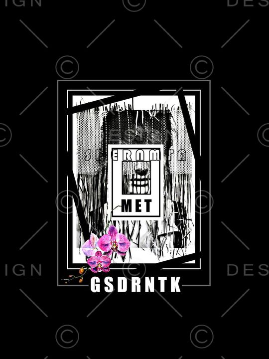 人物像印花华亿平台图片