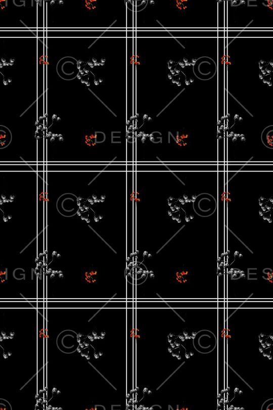 几何条纹印花华亿平台图片