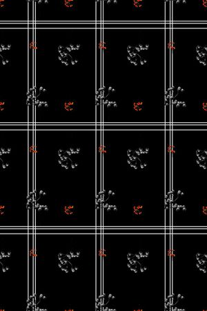 几何条纹印花华亿平台图片