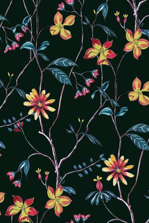 手绘印花华亿平台图片