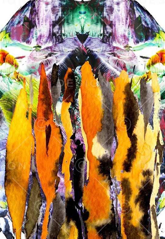 手绘印花华亿平台图片