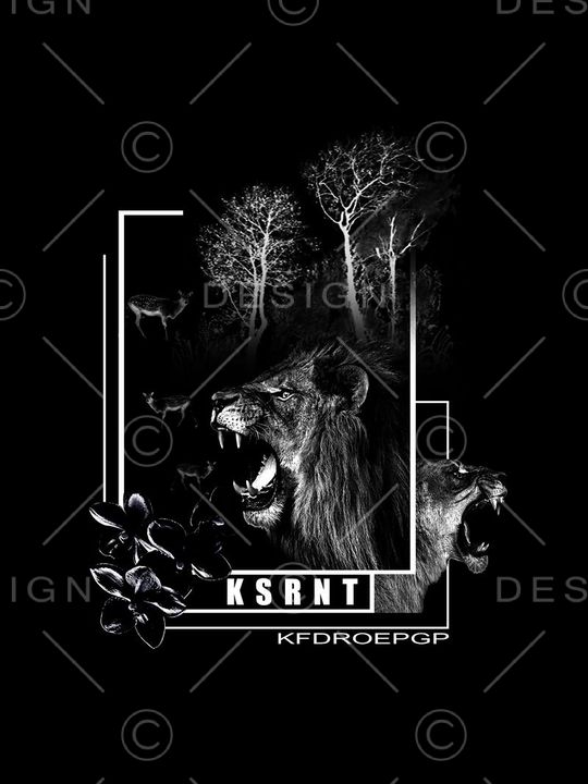 狮子印花华亿平台图片