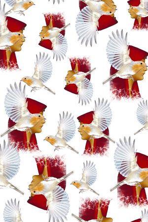 人头人像印花华亿平台图片