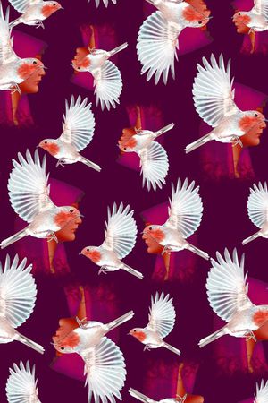 人头人像印花华亿平台图片