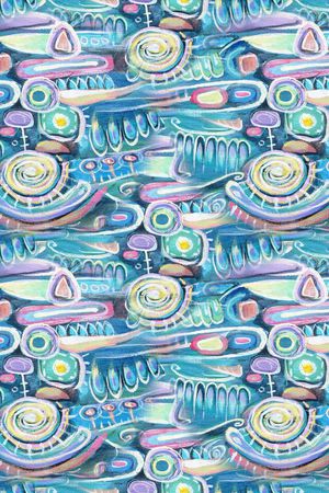 手绘肌理印花华亿平台图片