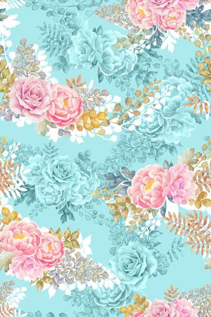 花朵印花华亿平台图片