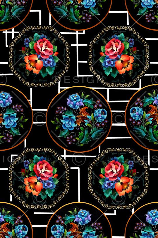 几何印花华亿平台图片