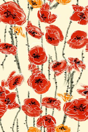 花朵花卉印花华亿平台图片