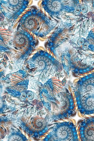 手绘印花华亿平台图片