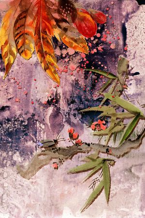 手绘印花华亿平台图片