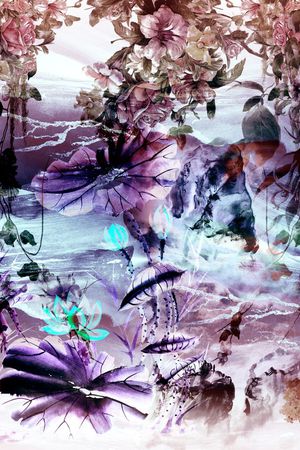 手绘印花华亿平台图片