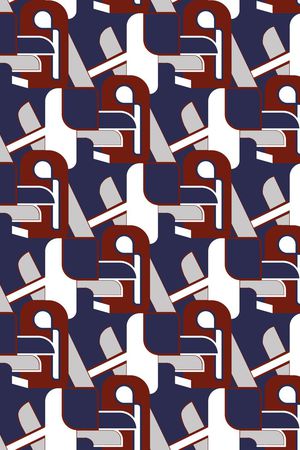 方格印花华亿平台图片