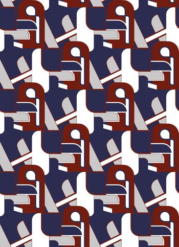 方格印花华亿平台图片