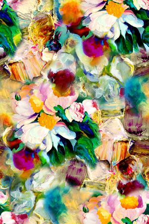 抽象印花华亿平台图片