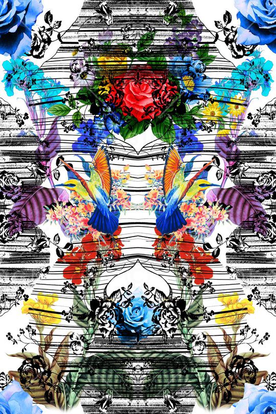 MAX-女装花卉印花华亿平台图片