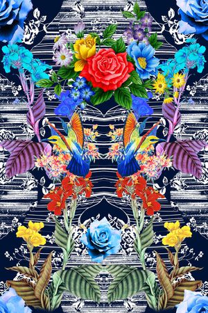 MAX-女装花卉印花华亿平台图片