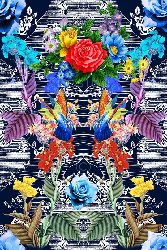 MAX-女装花卉印花华亿平台图片