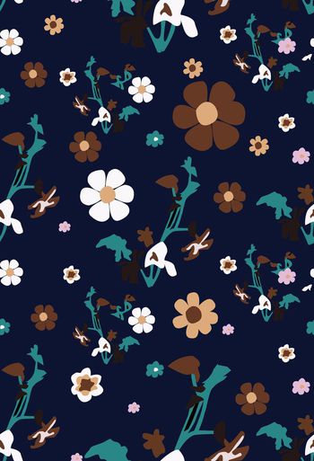 花朵印花华亿平台图片