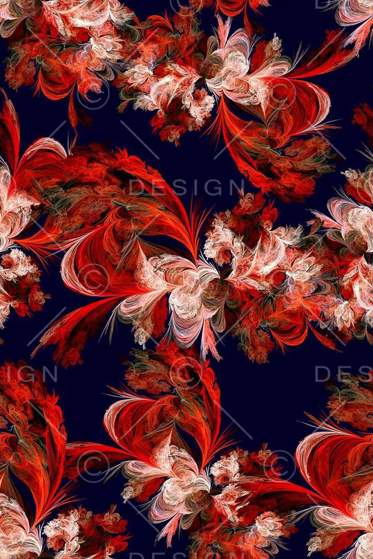 分形艺术印花华亿平台图片