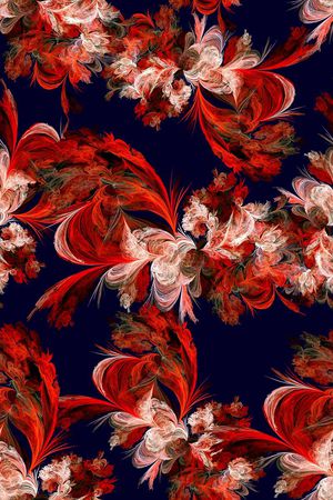 分形艺术印花华亿平台图片