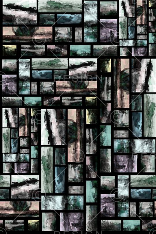 风景印花华亿平台图片