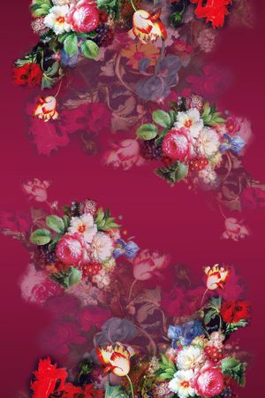 披肩长巾印花华亿平台图片