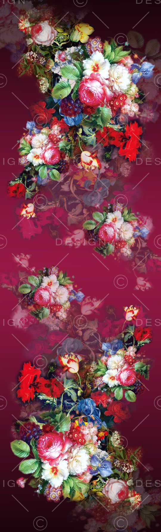 披肩长巾印花华亿平台图片