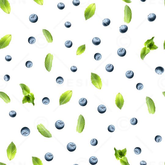 热带水果印花华亿平台图片