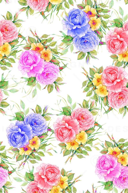 玫瑰印花华亿平台图片