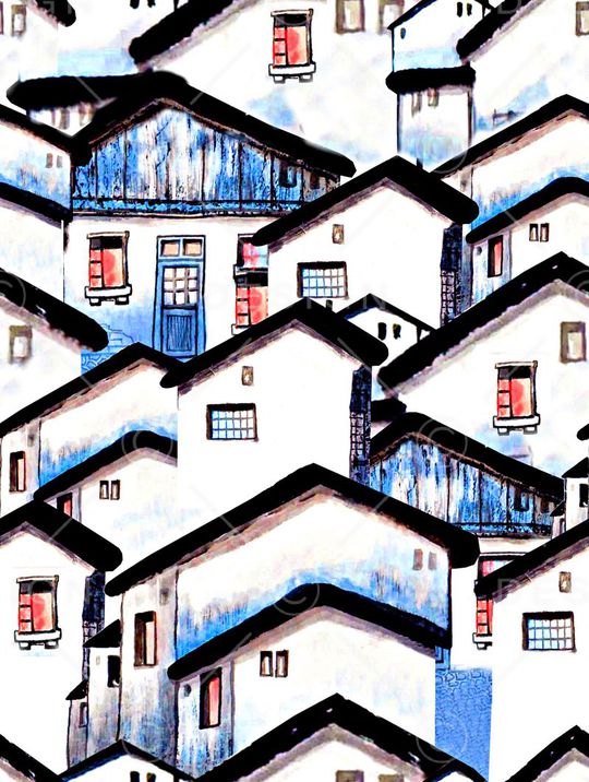 房子印花华亿平台图片