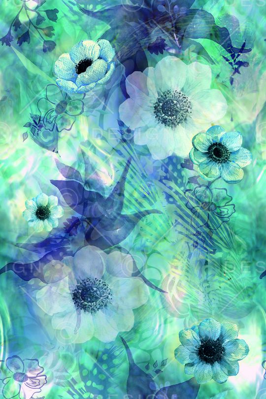 flowers印花华亿平台图片