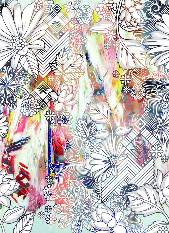 肌理印花华亿平台图片