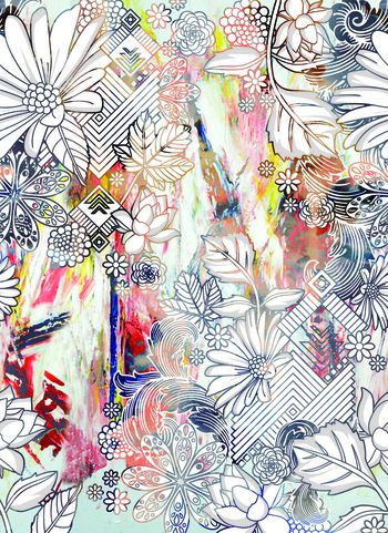 肌理印花华亿平台图片