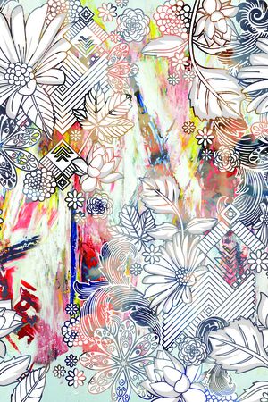 肌理印花华亿平台图片